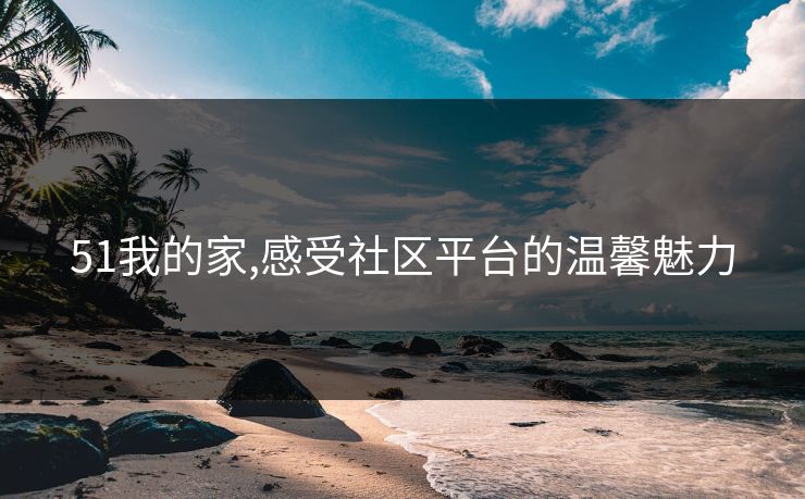 51我的家,感受社区平台的温馨魅力